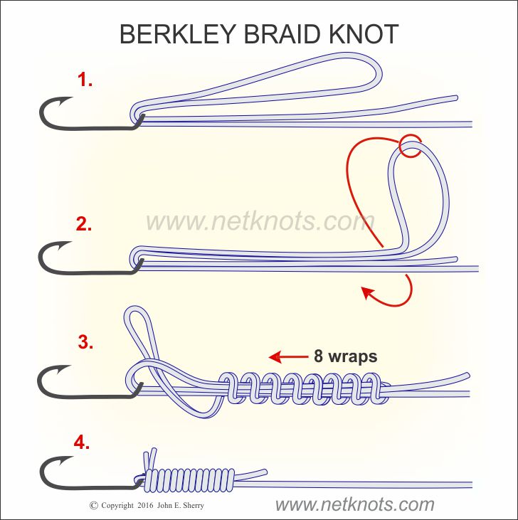 Hook to line tie fishing How to