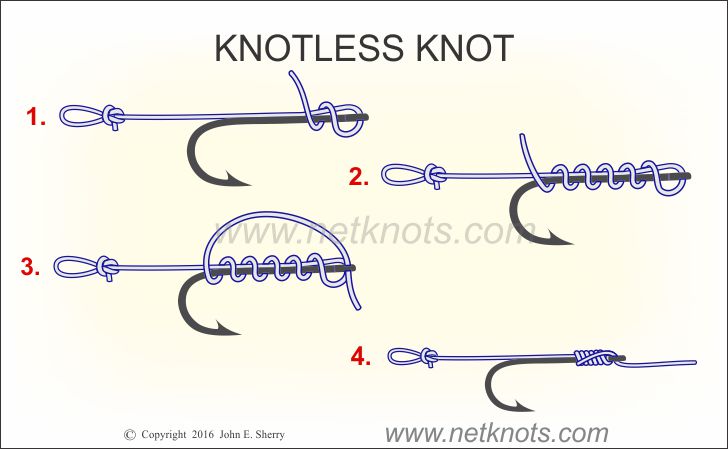 T-Knot Fishing / No More Tangled Rigs With This Knot ( T-Knot Tutorial ) 